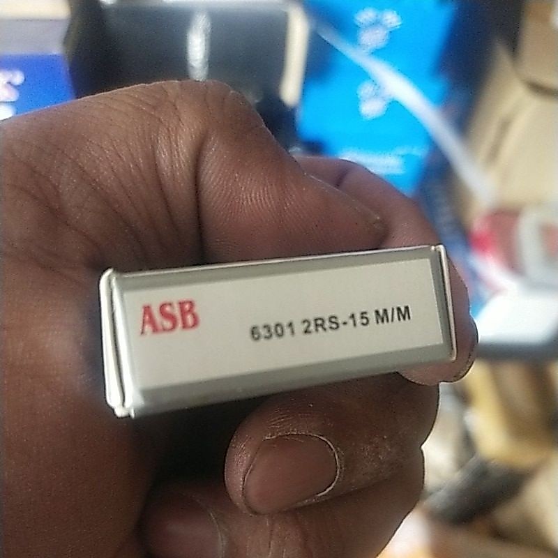Rolamento 6301 2RS 15 mm Laher Laker Klaker 61-ASB