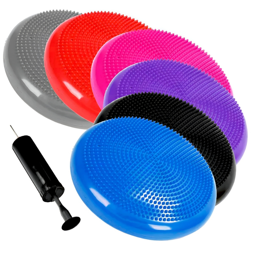 Almofada Disco Equilíbrio 33cm Inflável 150kg Ex