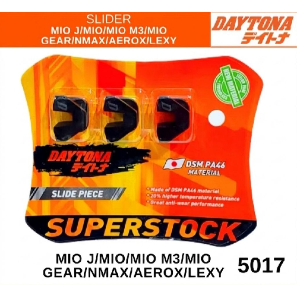 SLIDER DAYTONA YAMAHA MIO/MIOJ/XRIDE/NMAX/AEROX/LE