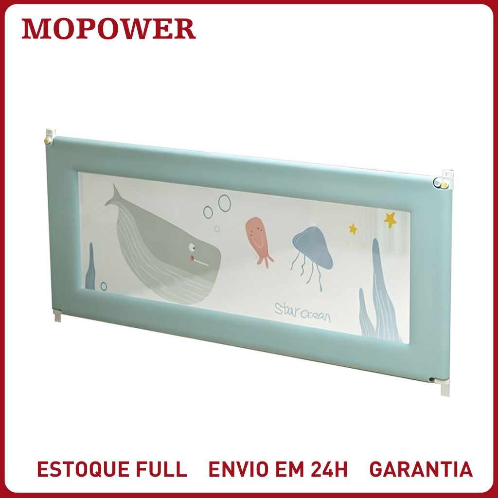 Grade De Cama Proteção Infantil Bebê Antiqueda 