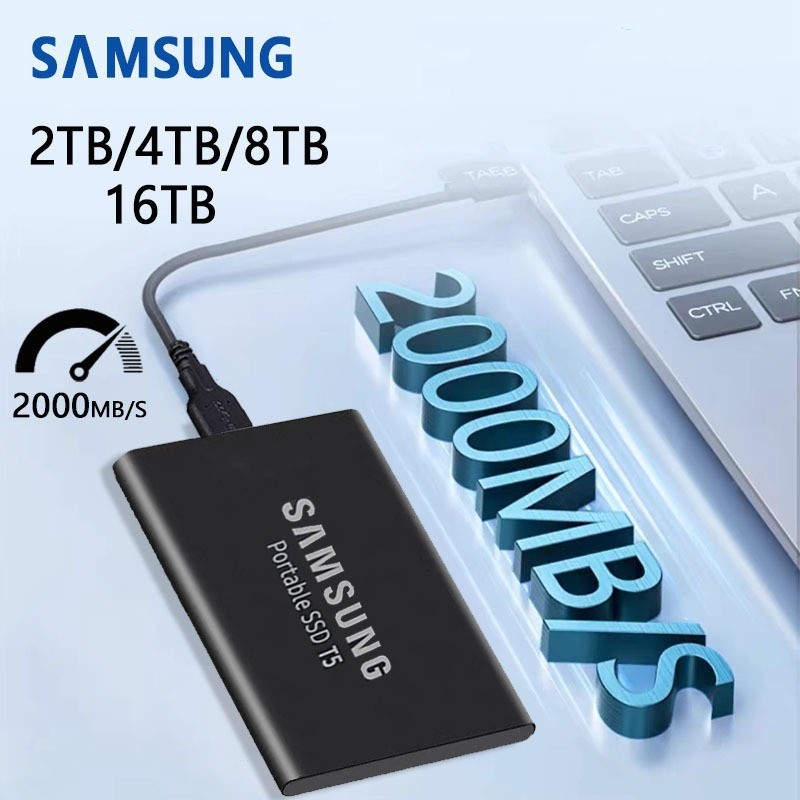 Unidade HDD Externa SAMSUNG SSD 2 Tb ~ 16 De Estad
