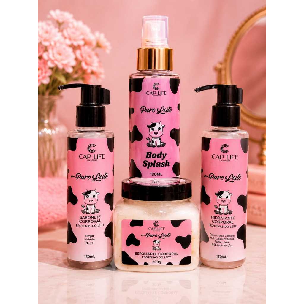 Kit Corporal Puro Leite Edição Especial Hidratan
