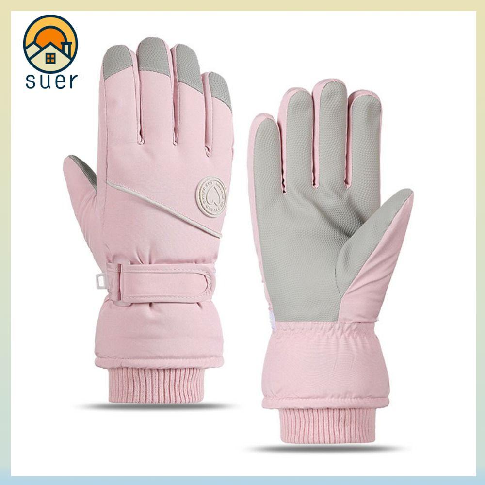 Luvas De Esqui De Snowboard SUEBR , Pelúcia Femin