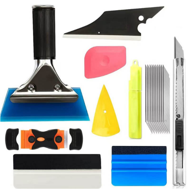 Kit de Ferramentas para Instalação de Película 