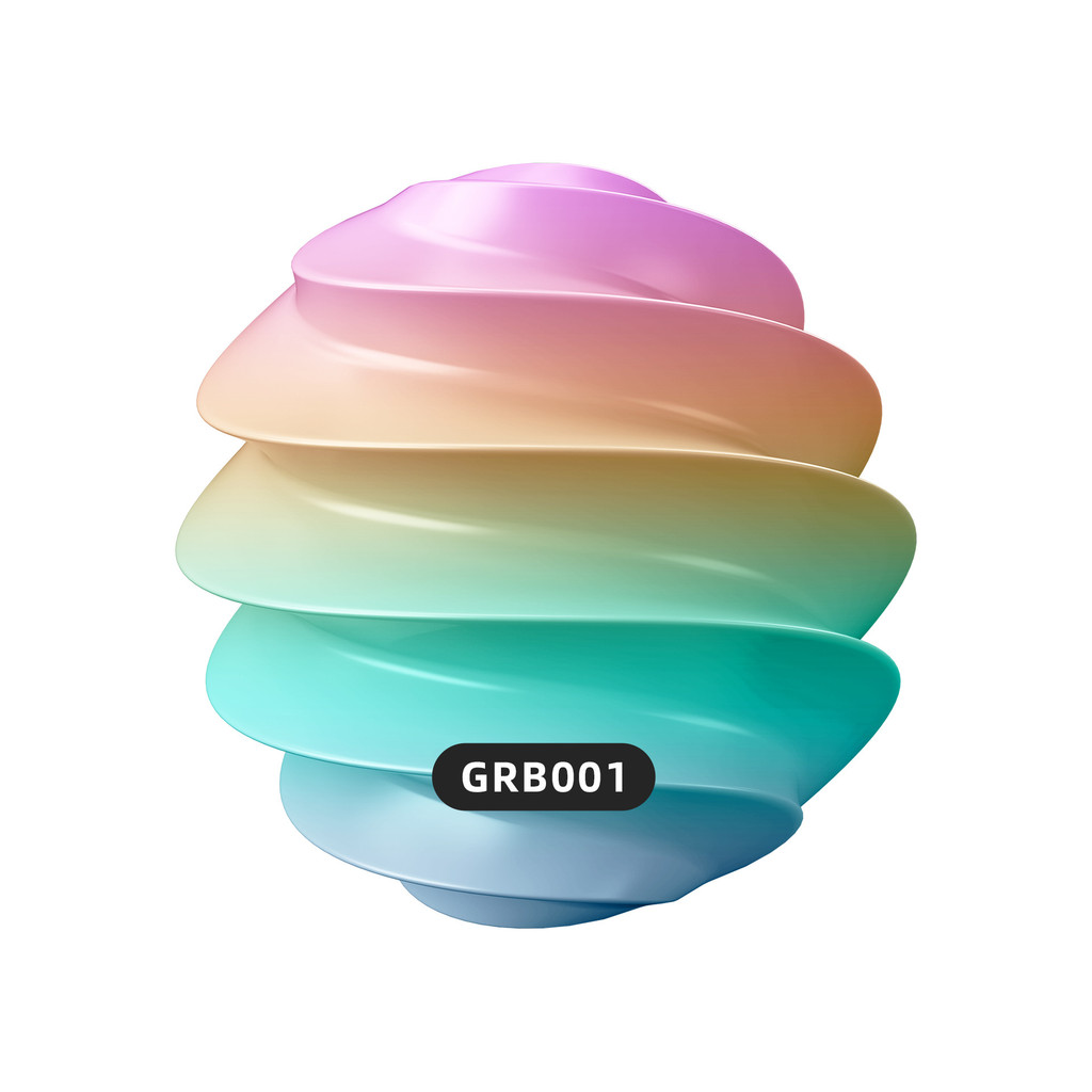 Filamento PLA Silk Matte Rainbow para Impressão 3