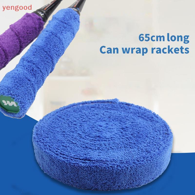 (YGD) 1 Pa 65cm Toalha Cola Grip Badminton Tênis 