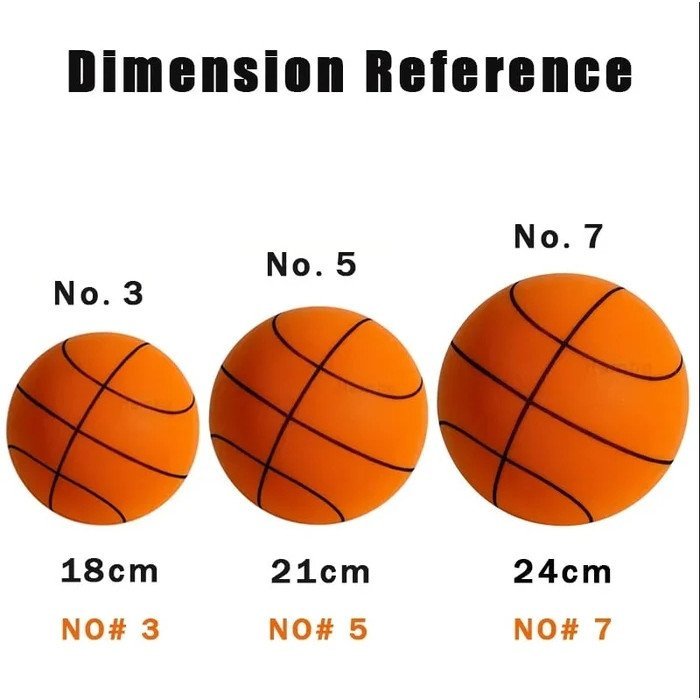Bola de Basquete Silenciosa de Alta Densidade Não