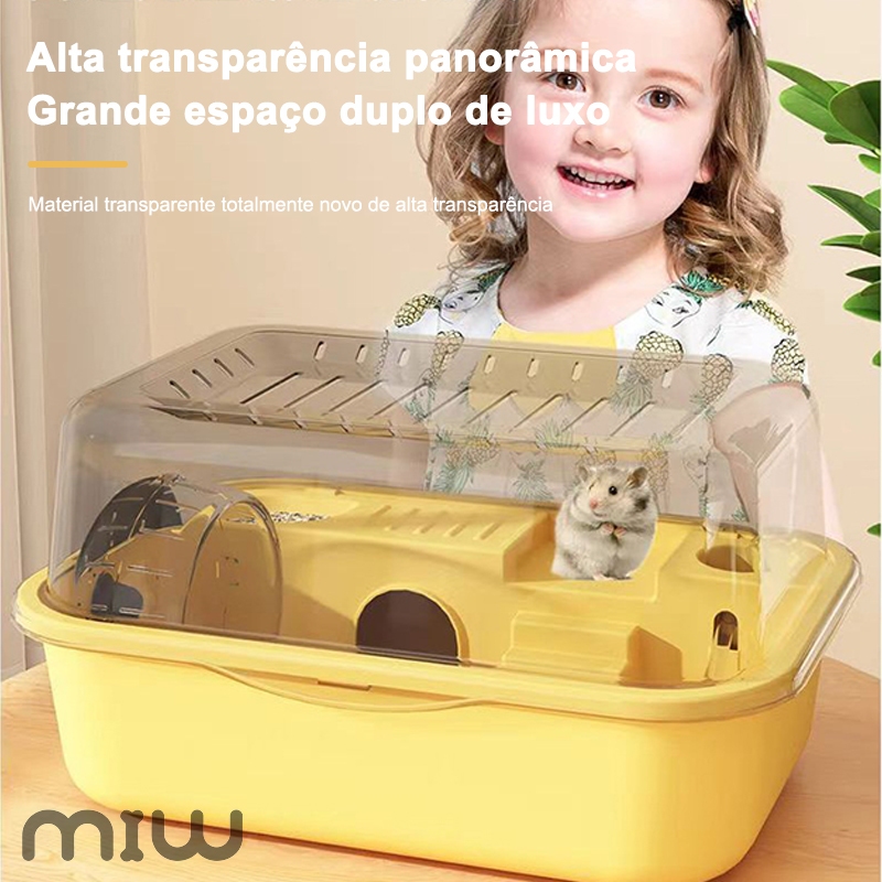Gaiola Grande Para Hamster-Kit Anti-Vergadura , Su