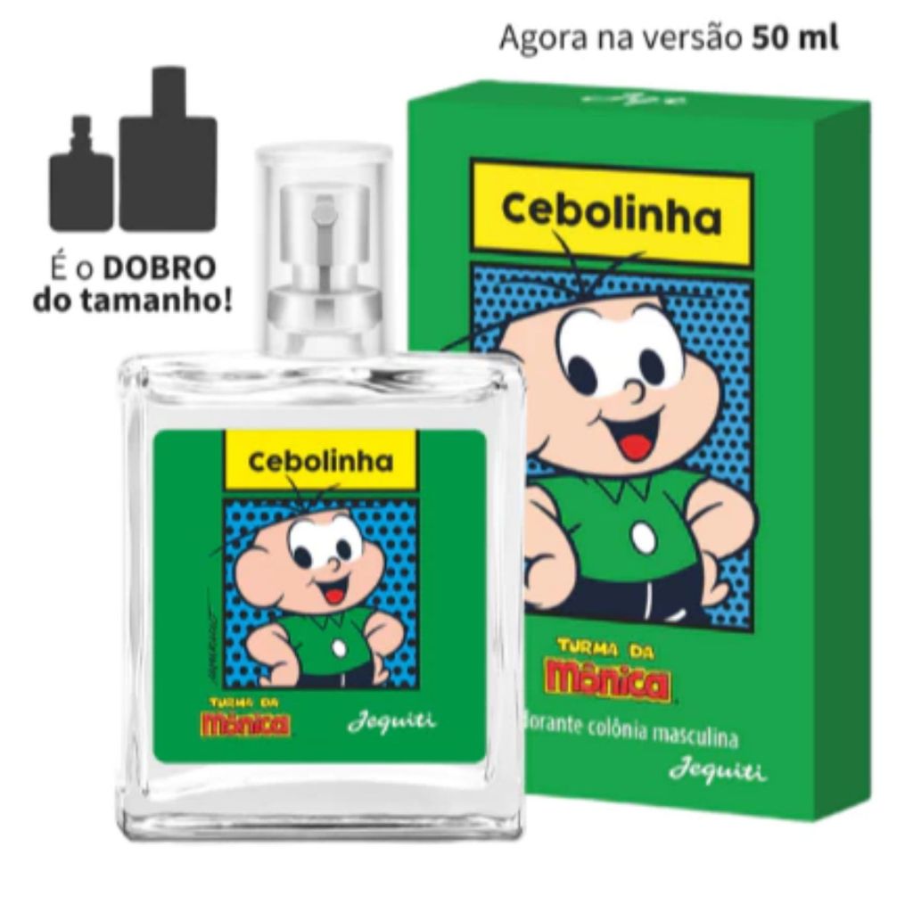 Perfume Deo Colônia Cebolinha Jequiti  50ml