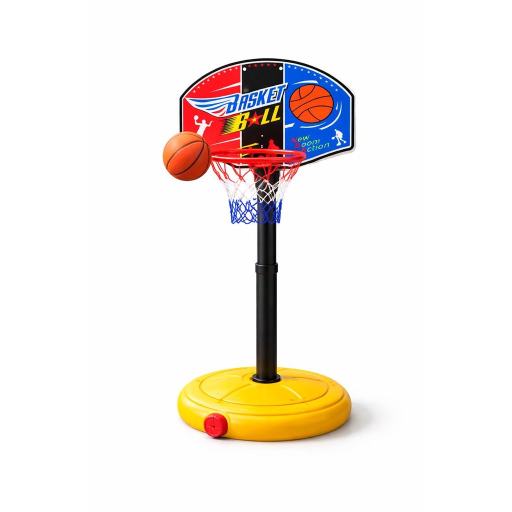 Cesta Basquete Tabela Ajustavel Bola Bomba Rede Br