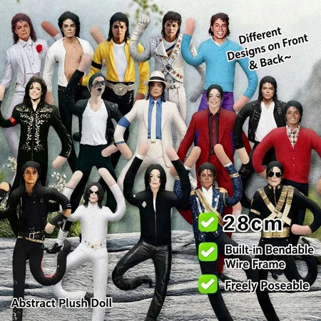 Venda Quente Estudante Moda Bonecas Michael Jackso