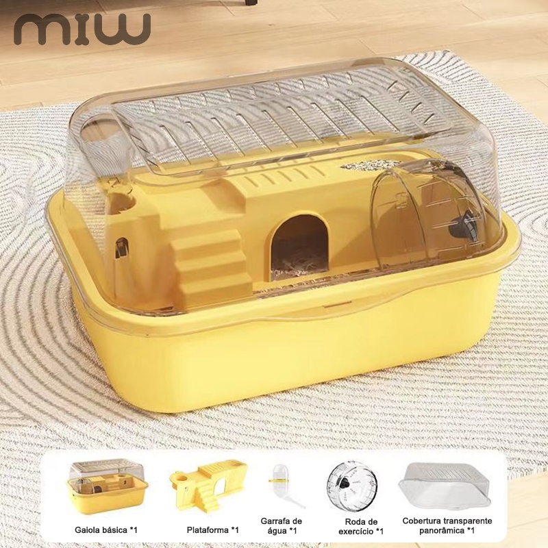 Gaiola Grande para Hamster Antimastigação –