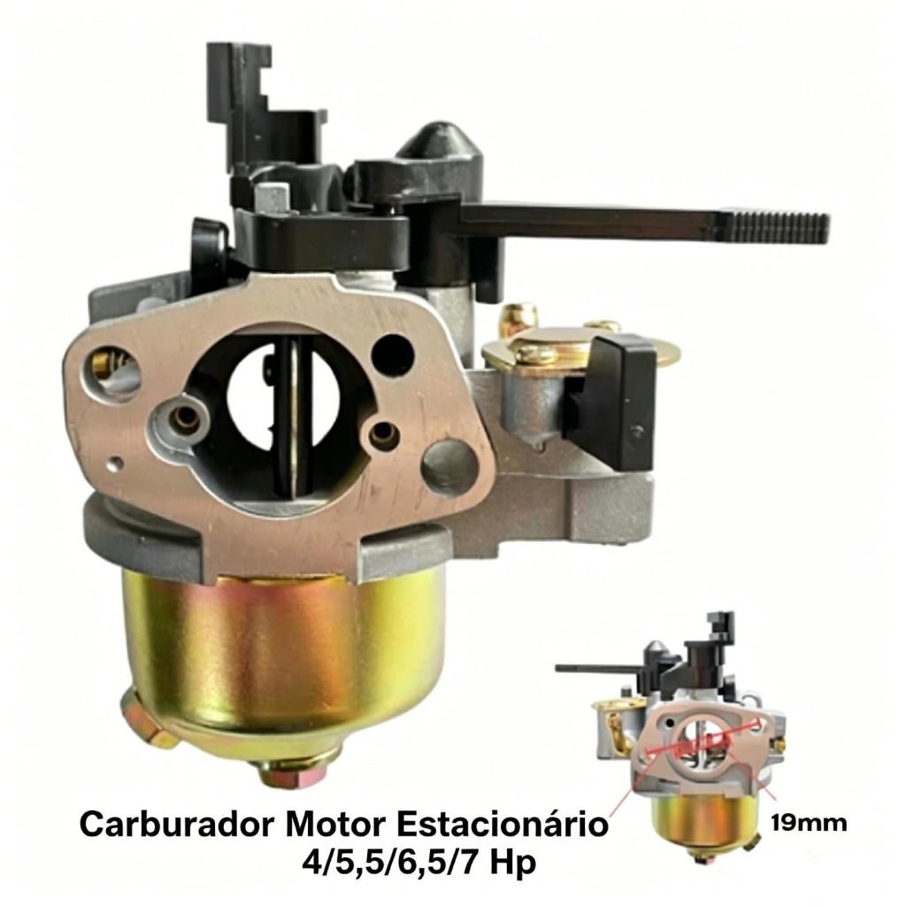 Carburador Motor Estacionário 4/5,5/6,5/7 Hp
