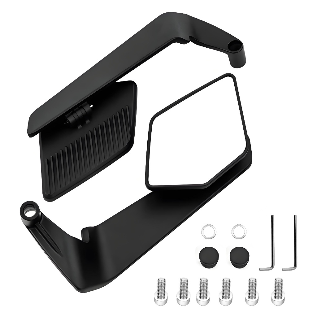 Espelho Retrovisor New Airfoil Asa De Vento Esport