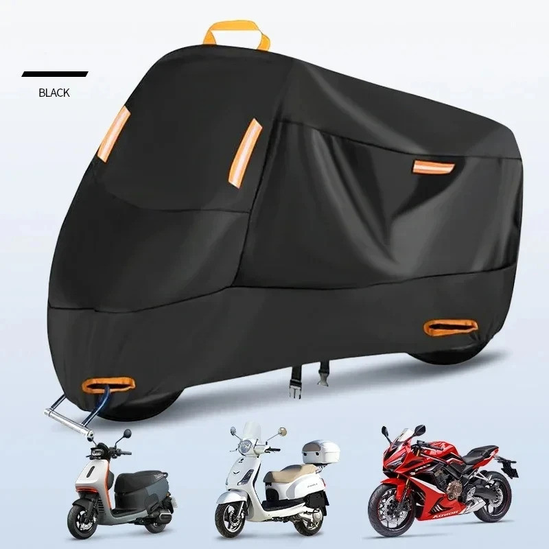 Capa De Motocicleta 210D Impermeável Proteção U