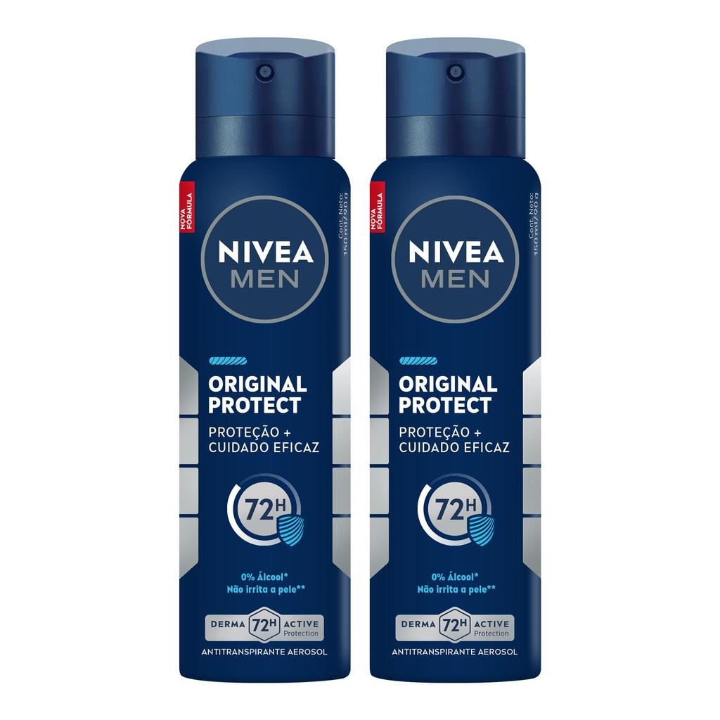 Kit NIVEA MEN Desodorante Antitranspirante Aerosso
