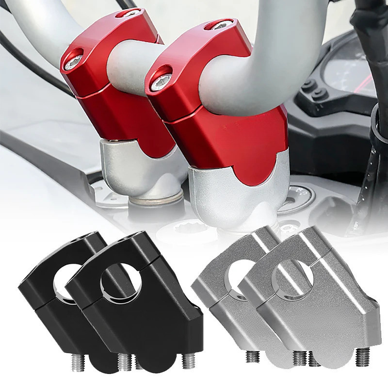 Novo 22mm Motocicleta Guiador Riser Motocross Aume