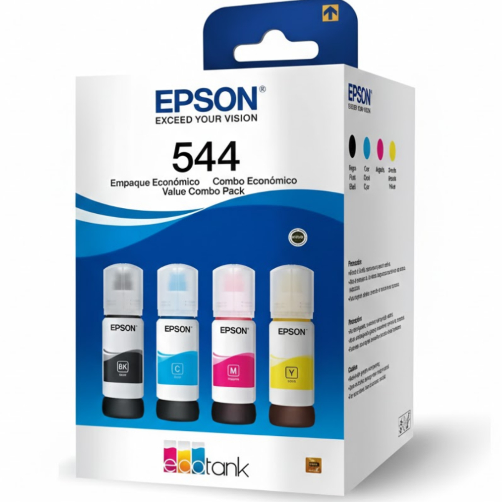 Refil Tinta T544 Kit 4 Epson ORIGINAL – L325