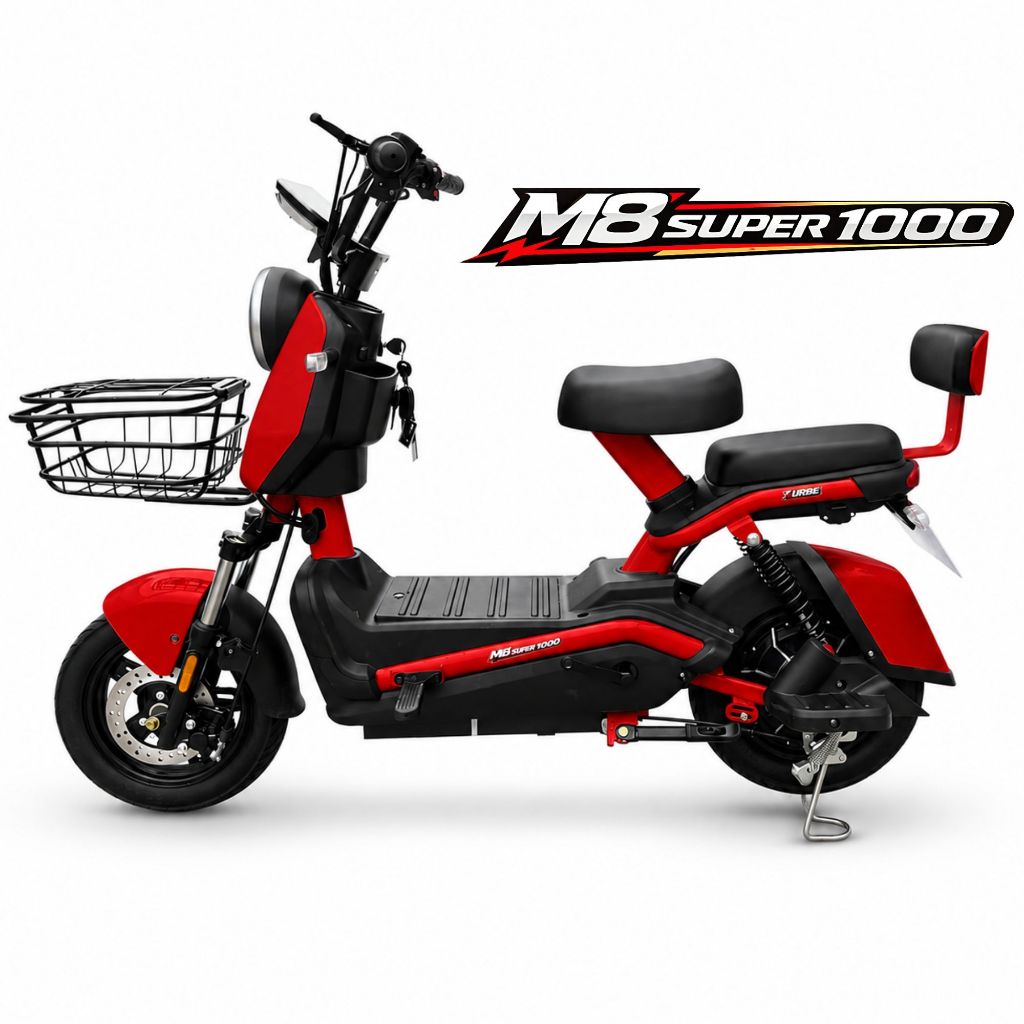 Scooter Moto Bike Elétrica M8 Super Pro 800w Bate