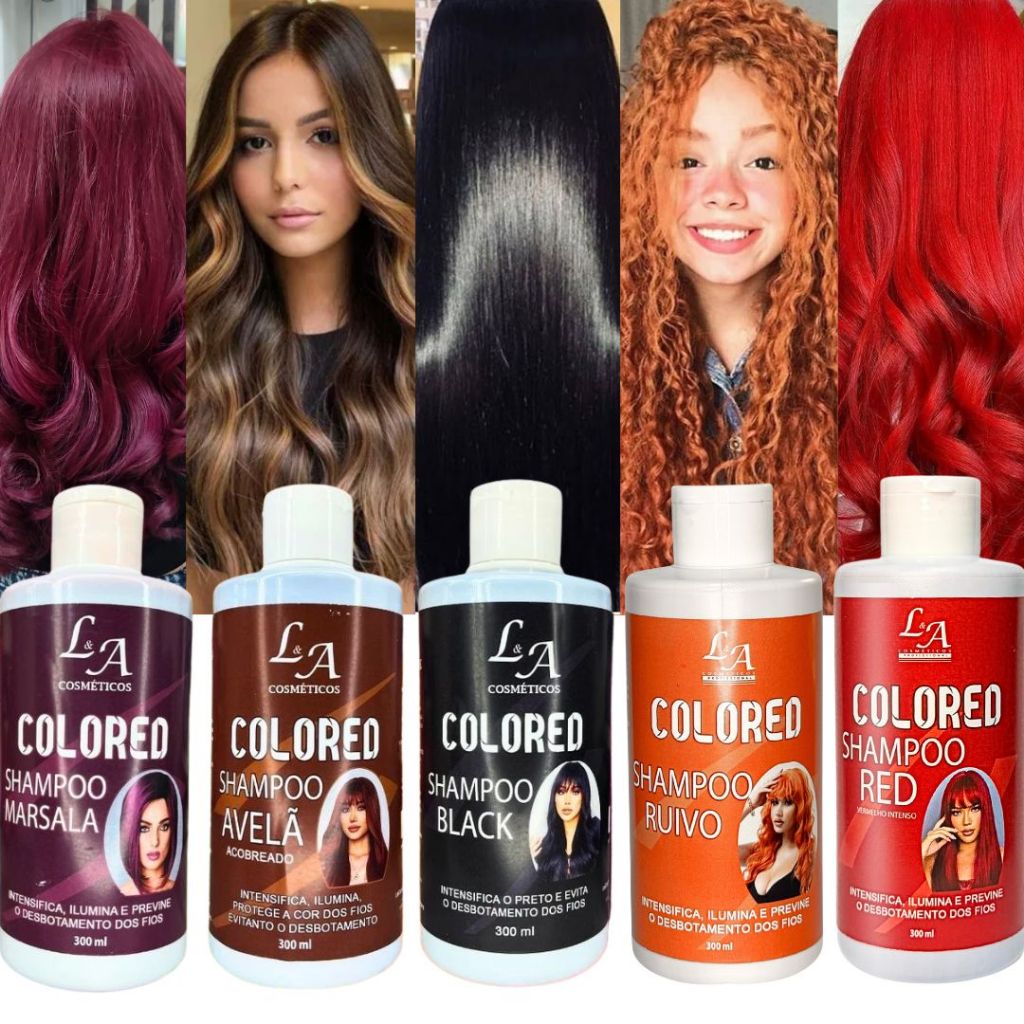 Shampoo Tonalizante Escurecedor Cabelos Brancos Co