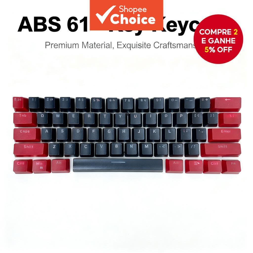 Kit de Teclas para Teclado Mecânico Gamer, Camada