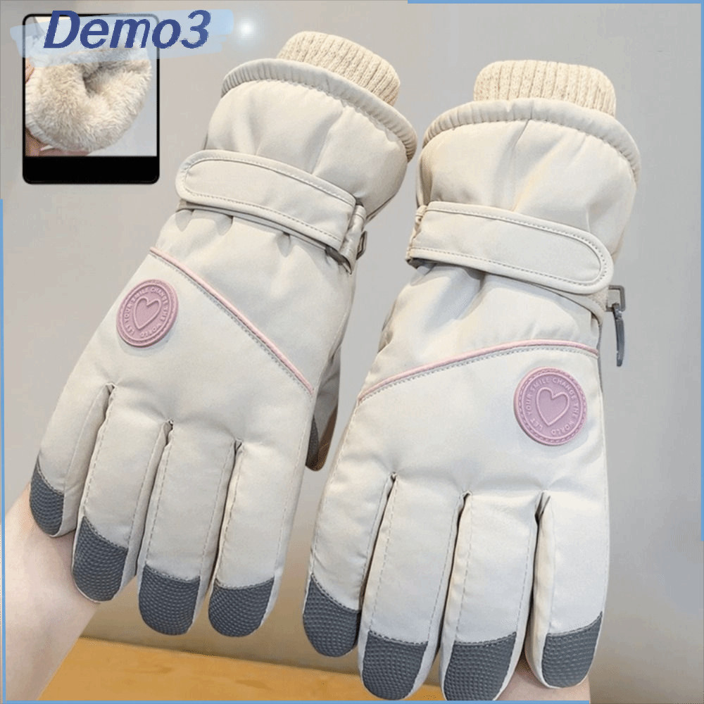 [DEMO3] Luvas De Pelúcia Femininas,Esqui Imperme�