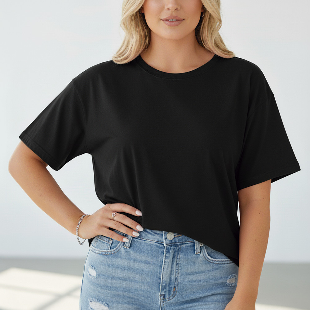 Camiseta Básica T-shirt Blusinha Dia a Dia Academ