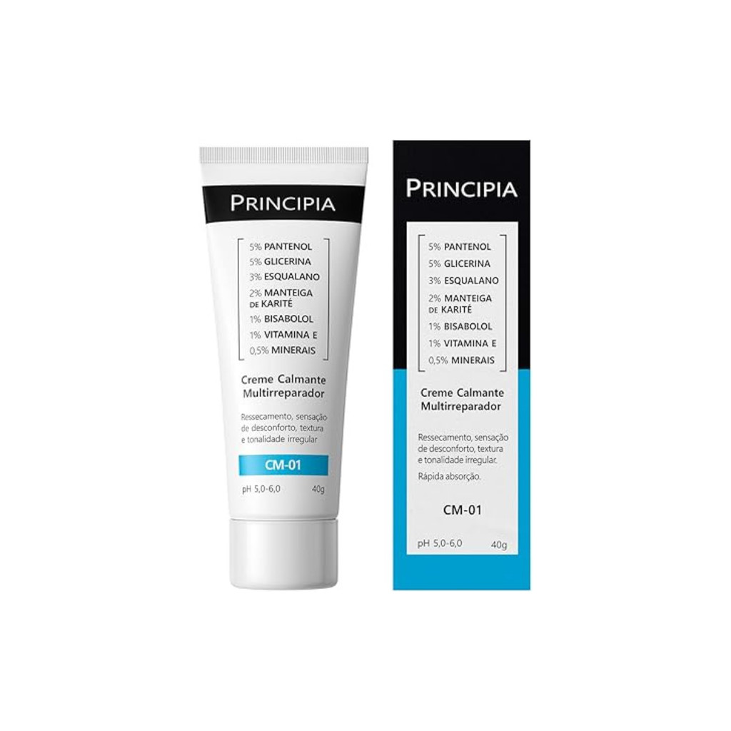 Creme Multirreparador Facial Principia Cm-01 40g &
