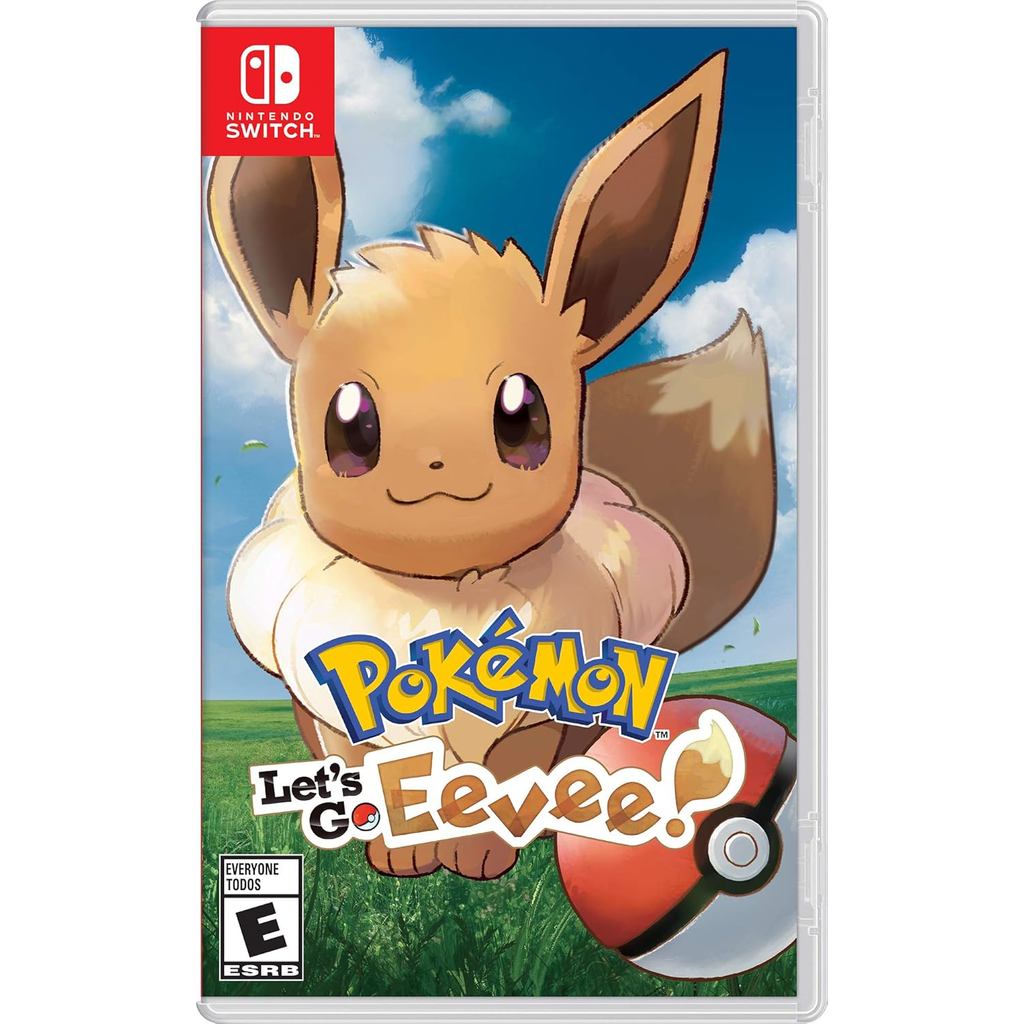 Pokémon Lets Go Eevee Switch Midia Fisica