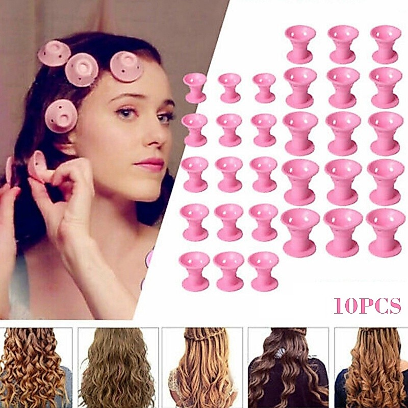 10 Pçs Rolos Mágicos De Borracha Macia Cuidados 