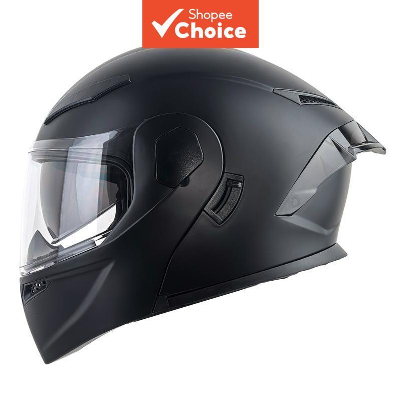 LSJ Capacete Modular Viseira Dupla Full Face Flip 