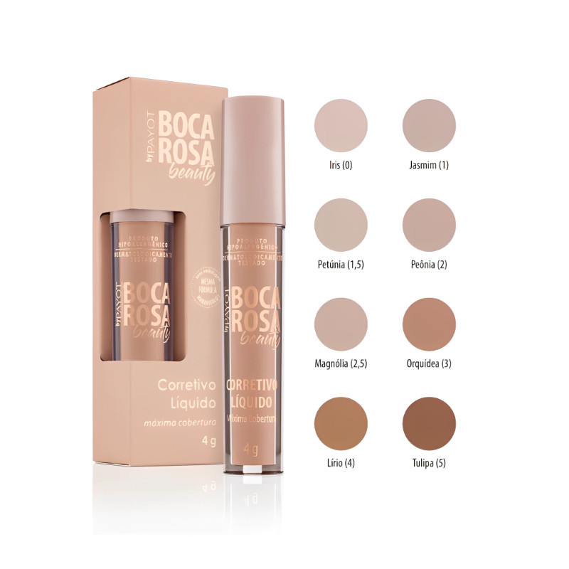 Corretivo Líquido Boca Rosa Beauty by Payot  Alta