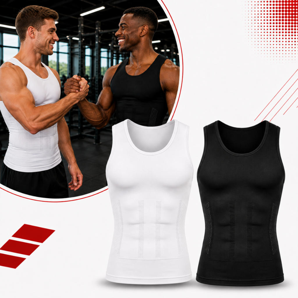 Camiseta Regata Cinta Camisa Compressão Abdominal