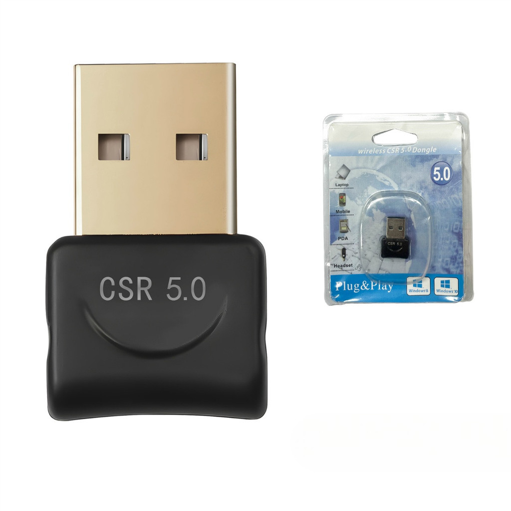 Adaptador Bluetooth 5.0 USB Dongle CSR PC Notebook