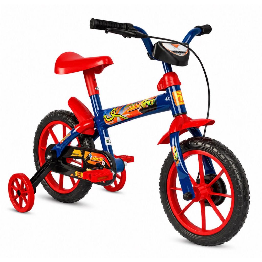 Bicicleta Infantil Aro 12 Verden Completa com Rodi