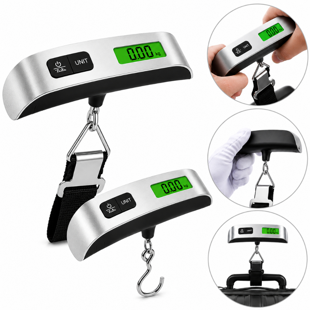 Balança Eletrônica De 50kg Digital De 10g Bolso 