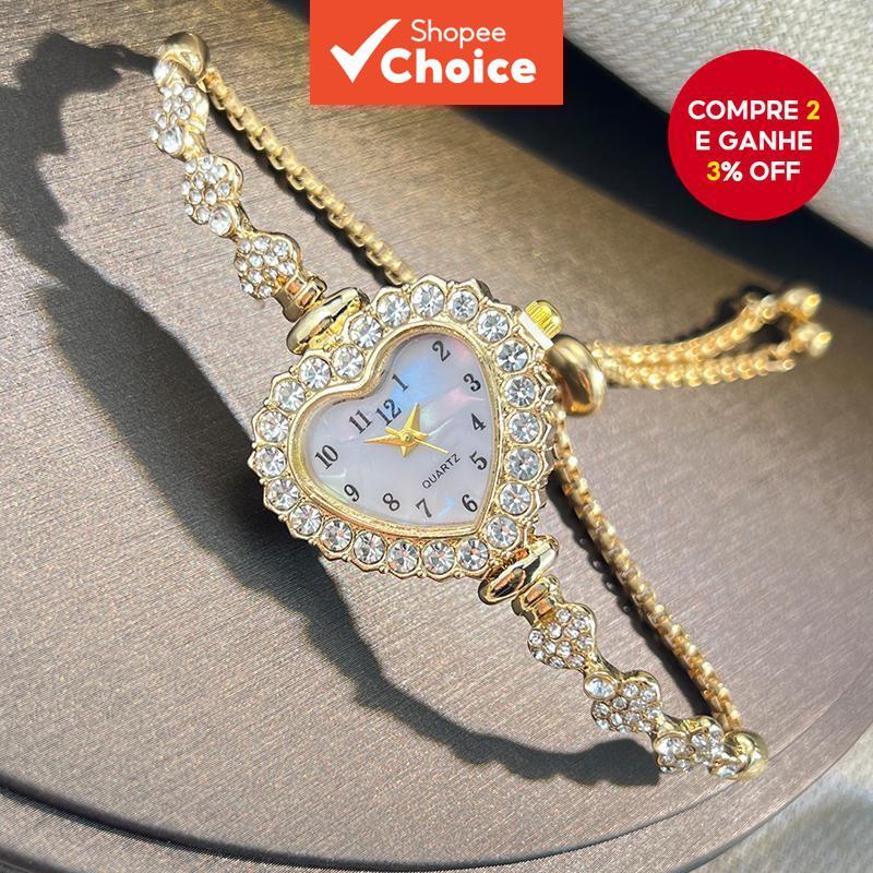 Nova Moda Em Forma De Coração Pulseira De Fita F