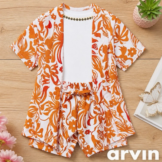 conjunto kimono infantil para meninas  disponível