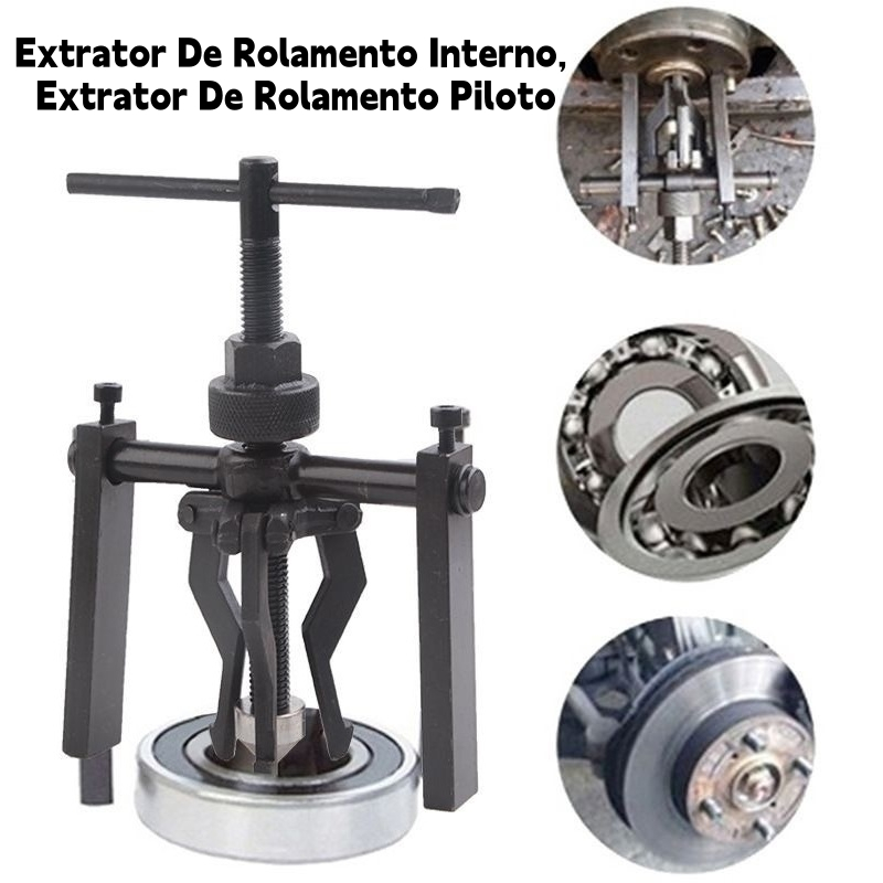 Removedor de rolamento interno e externo, extrator