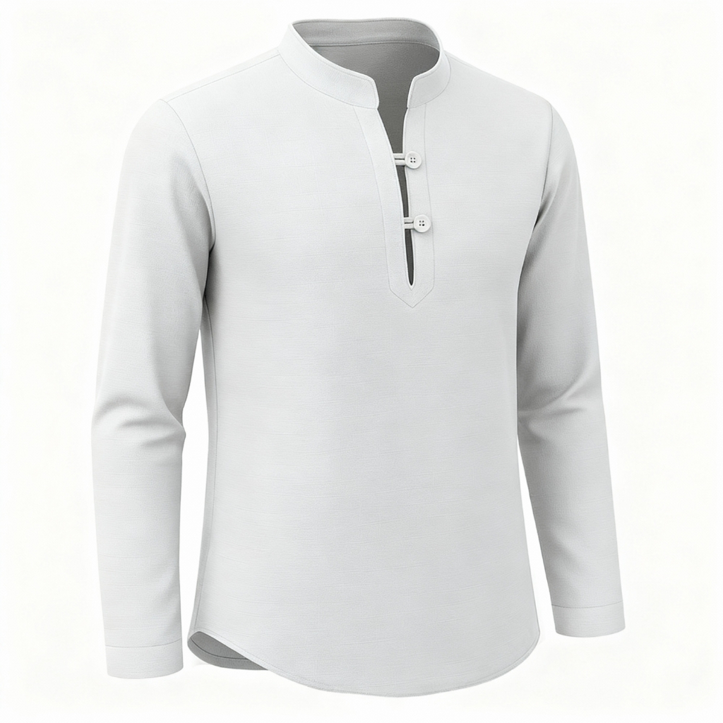 Bata Masculina Branca Bata Masculina Manga Longa G