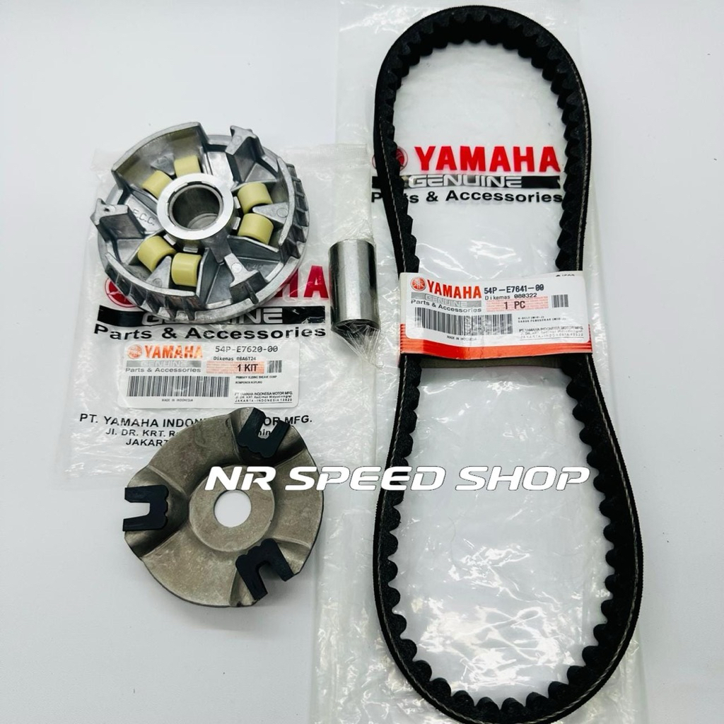 Pacote CVT Vanbelt + Conjunto De Caixa De Rolo Mio