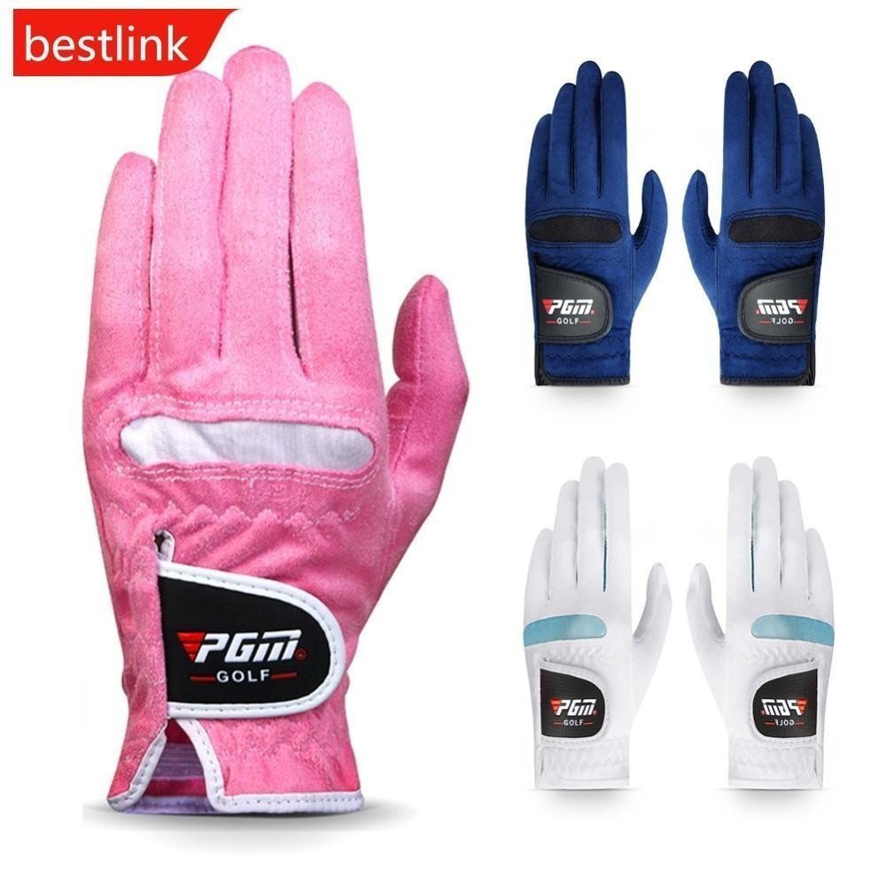 BESTLINK 1 Par De Luvas De Golfe Femininas Camurç