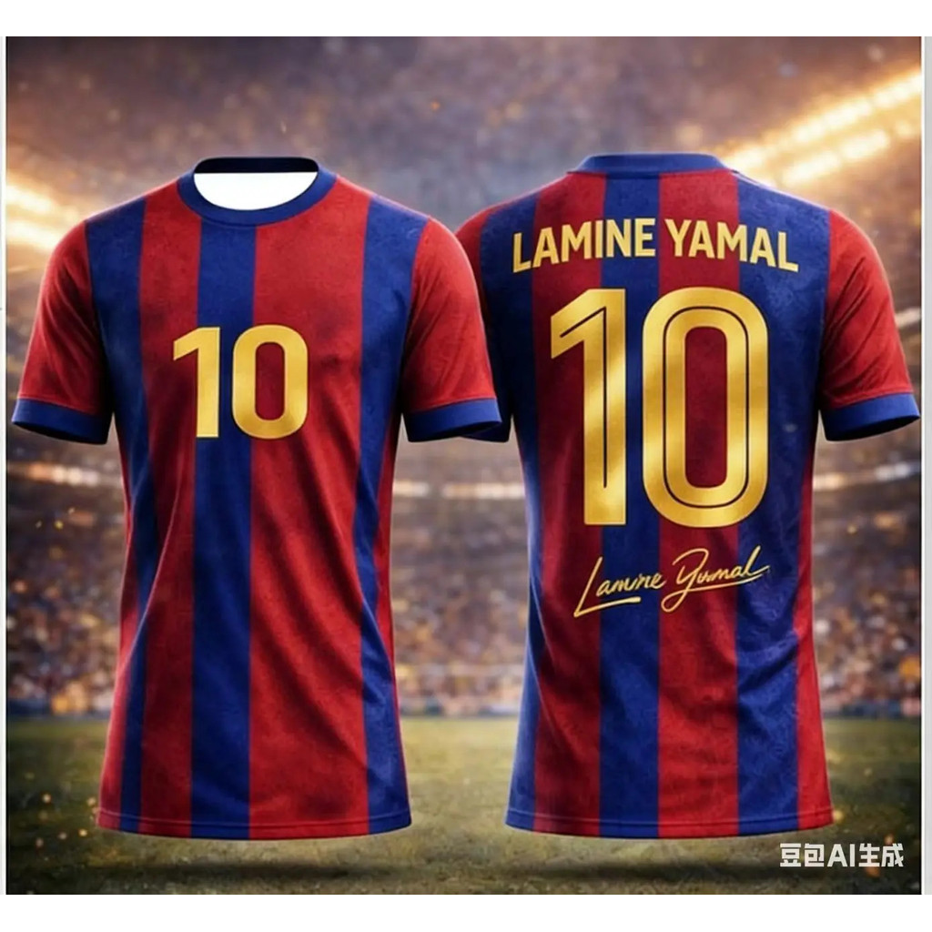 2026 Nova Lamina Yamal 3D Impresso Fã De Futebol 