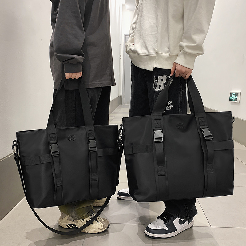 Bolsa mensageiro masculina Street Wear bolsa de gr