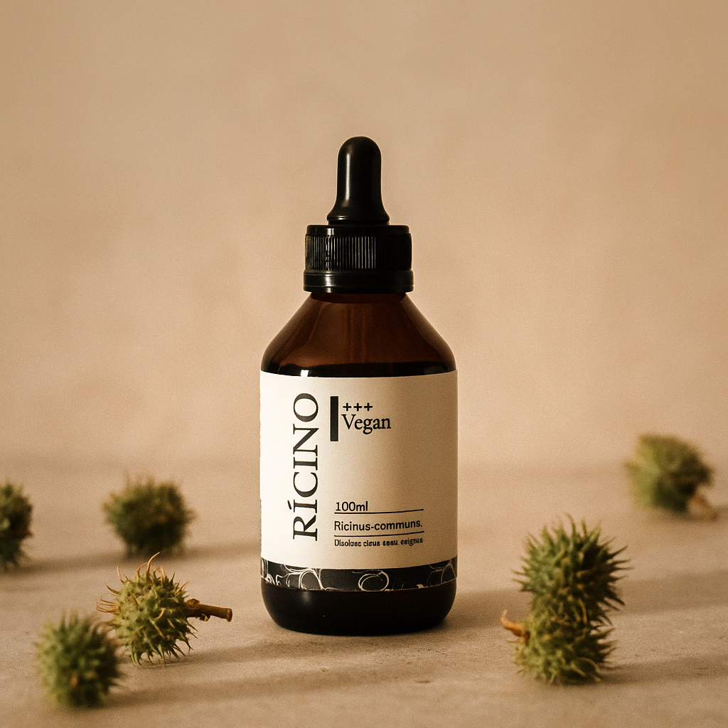 Óleo Vegetal de Rícino 100% Natural e Puro | Cre