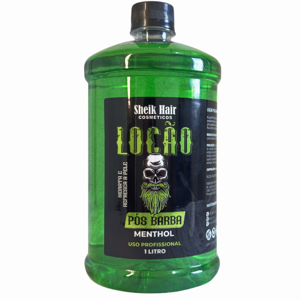 Loção Pós Barba Menthol Profissional Masculino 