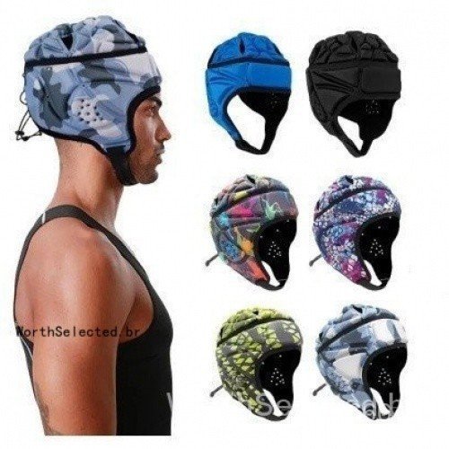 Capacete Profissional De Goleiro Infantil De Futeb