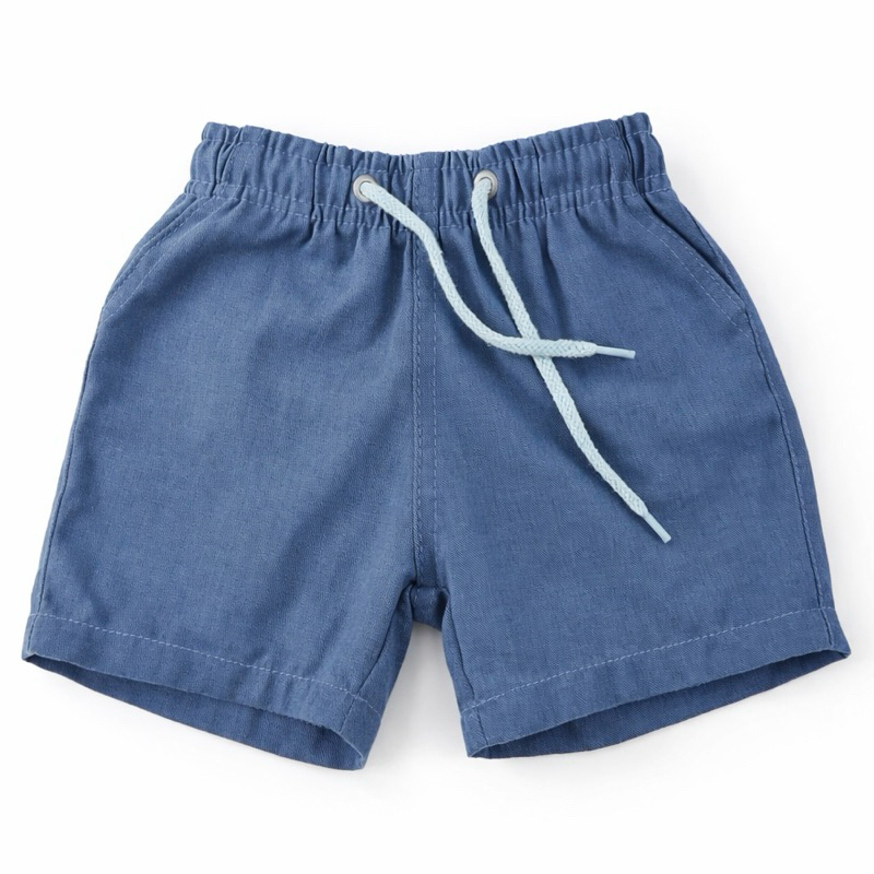 Bermuda Infantil Menino Short Linho Mauricinho Pre