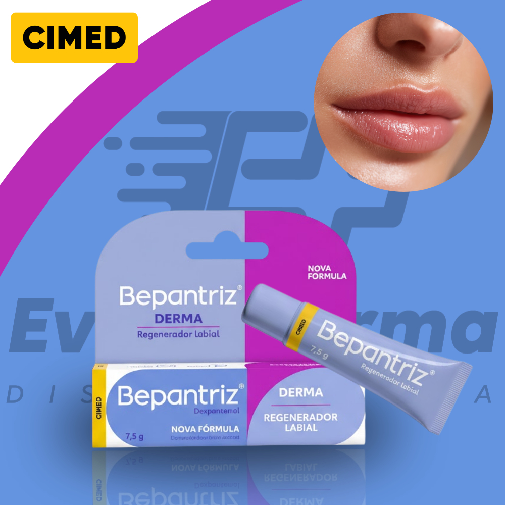 Protetor labial Bepantriz Derma Labial Hidrata Rep