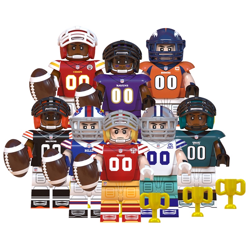NFL Famoso Jogador De Rugby 49 Ers Bills Browns Co